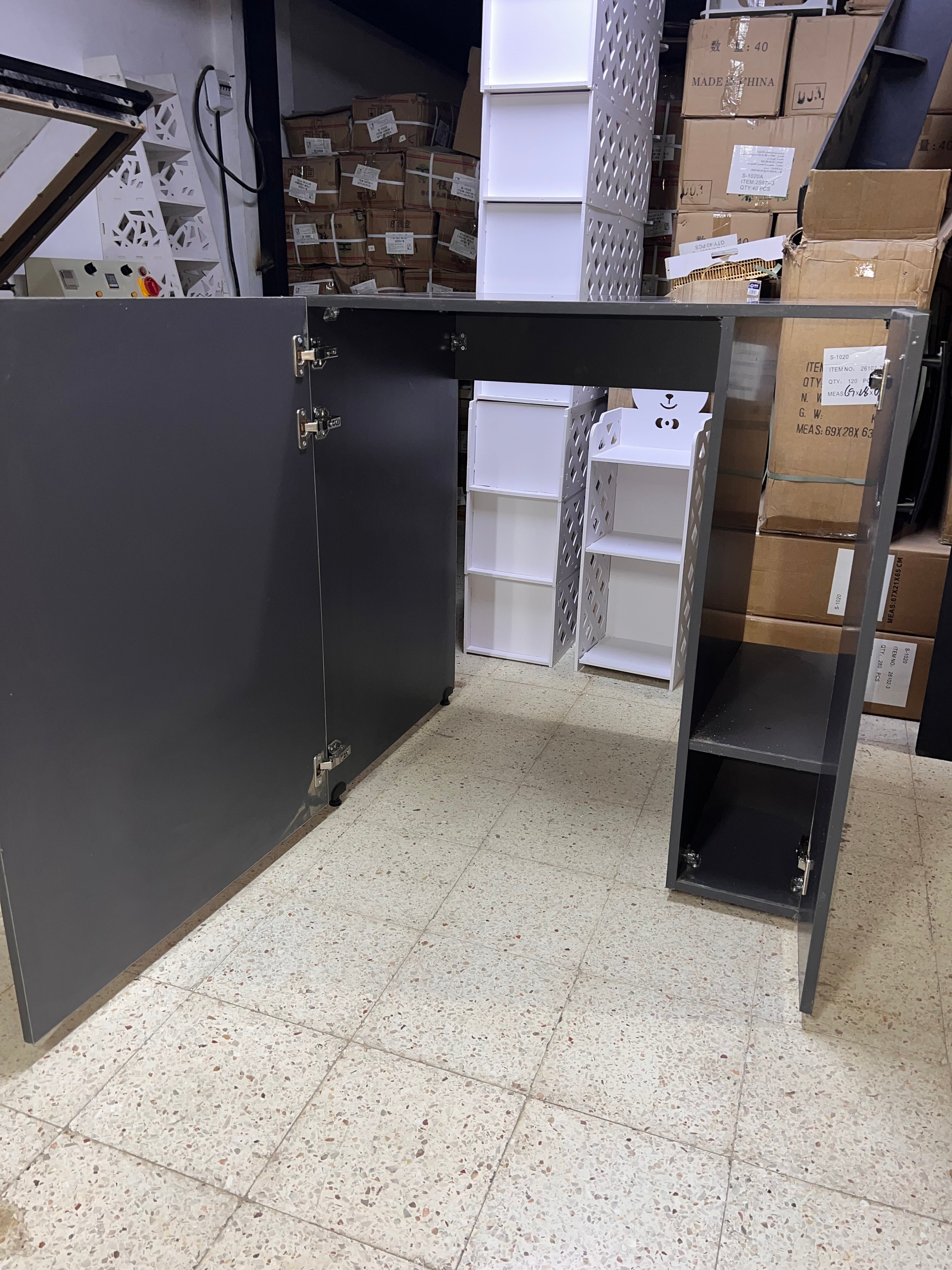 غطاء آلة الغسيل🔥Meuble Machine à laver Solide WashSpace 2✅+Porte 90x60x90cm