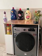 Meuble Rangement Machine WashSpace🔥✅رف احترافي لغسالة الملابس