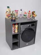 Meuble Rangement Machine WashSpace🔥✅رف احترافي لغسالة الملابس