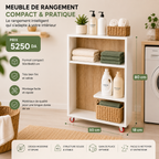✅🔥MINI WC RANGEMENT INTELLIGENT 80x50x18cm🔥✅