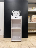 Table de nuit enfant 🧒 En Forex Blanc 26x83x22,5cm