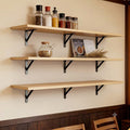 Pack 3 Étagères Murales Solides 100x20cm / 3 رفوف جدارية متينة 100x20سم
