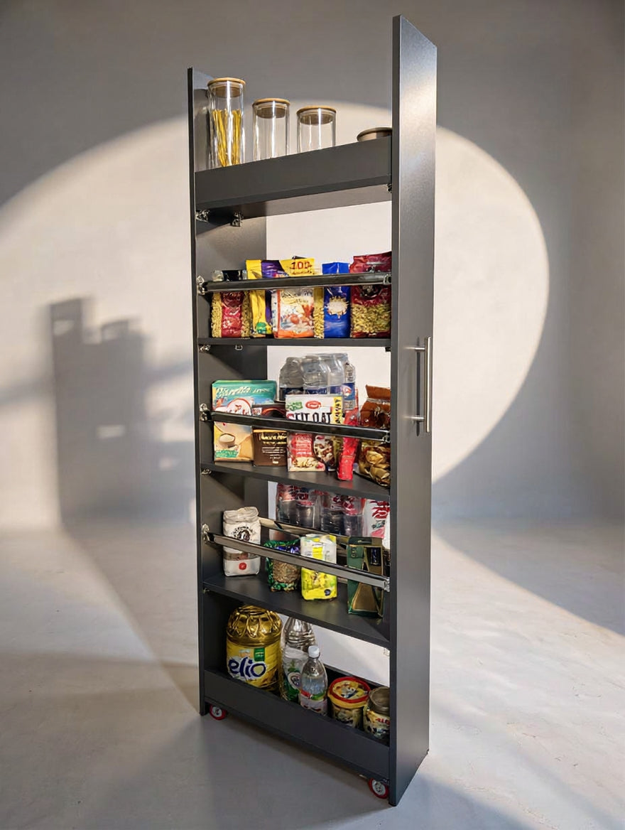 Colonne Organisation Cuisine (4)Etages🔥 ✅135×60×20 رف مطبخ