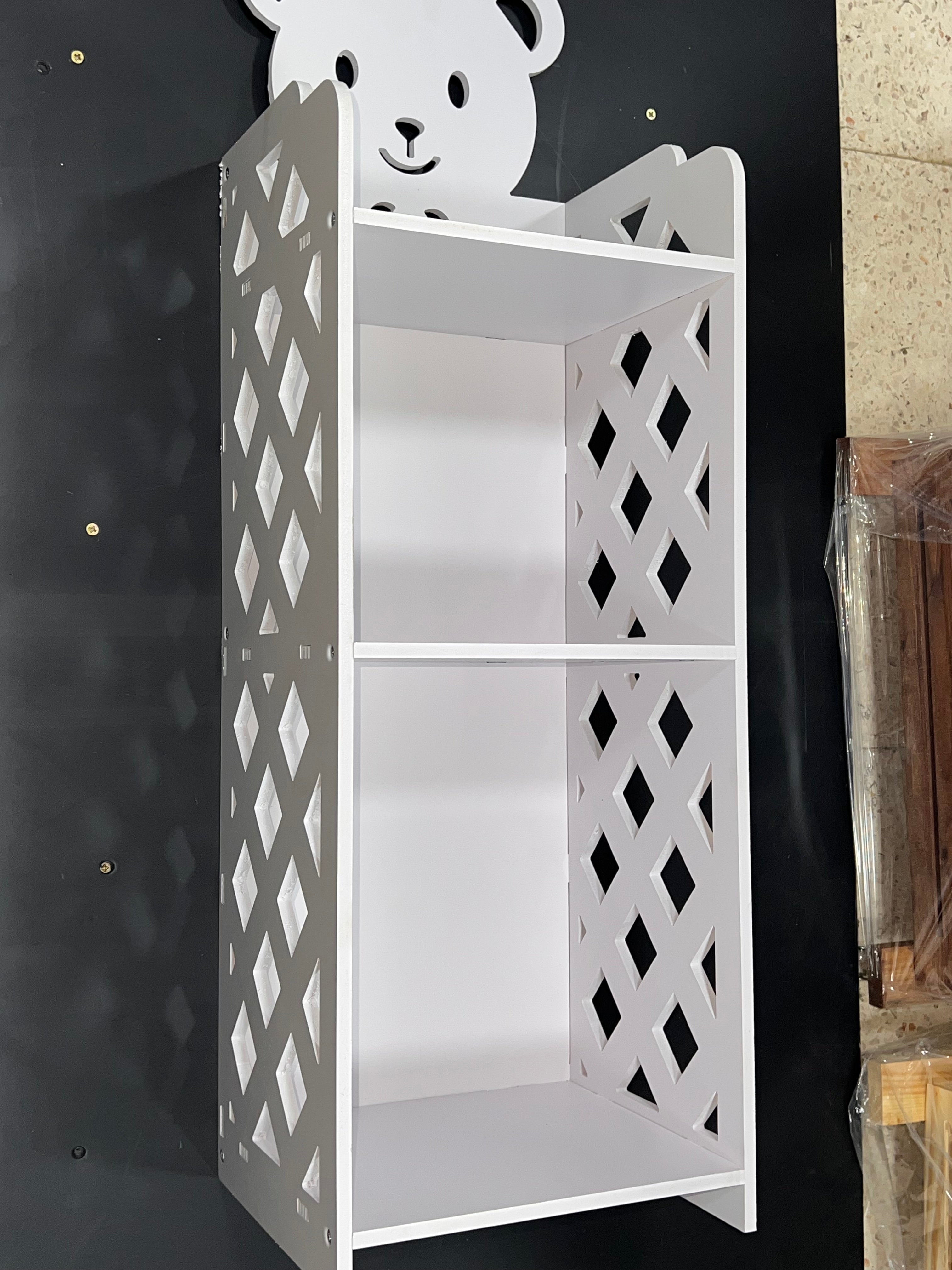 Table de nuit enfant 🧒 En Forex Blanc 26x83x22,5cm