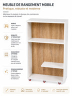 ✅🔥MINI WC RANGEMENT INTELLIGENT 80x50x18cm🔥✅