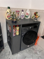 Meuble Rangement Machine WashSpace🔥✅رف احترافي لغسالة الملابس