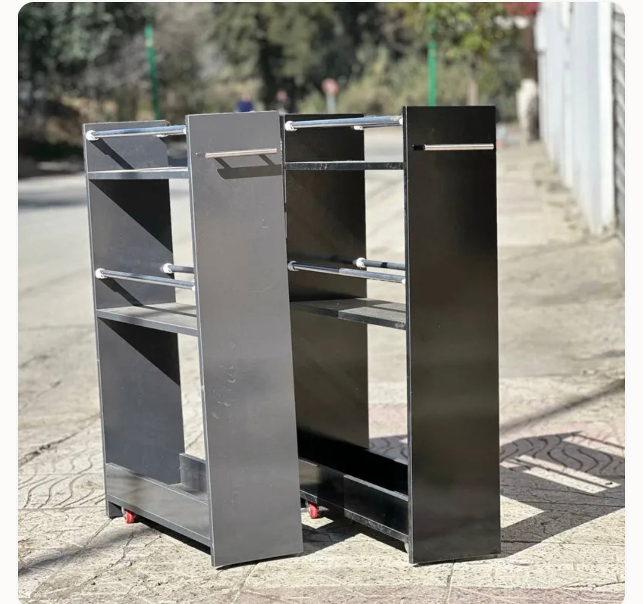 Meuble Rangement Cuisine (3)Étages🔥 ✅ رف مطبخ 90×60×20