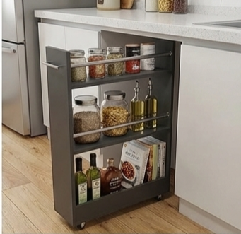 Meuble Rangement Cuisine (3)Étages🔥 ✅ رف مطبخ 90×60×20