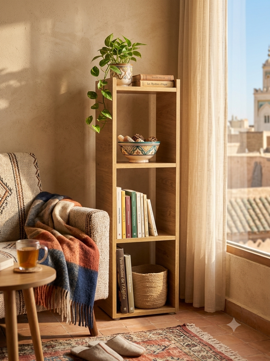 DECORE HOME 100x25x28cm رف ديكور Solide et efficace