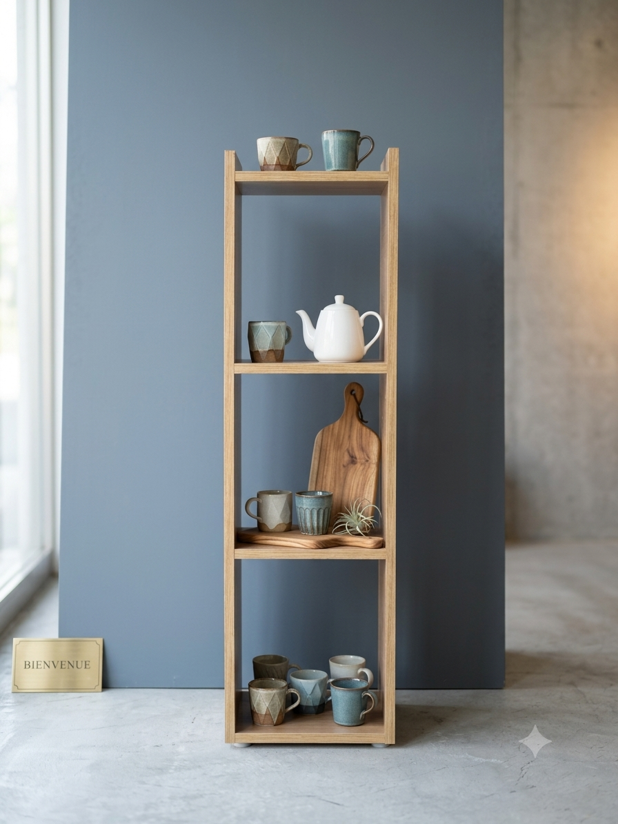 DECORE HOME 100x25x28cm رف ديكور Solide et efficace