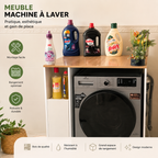 Meuble Rangement Machine WashSpace🔥✅رف احترافي لغسالة الملابس