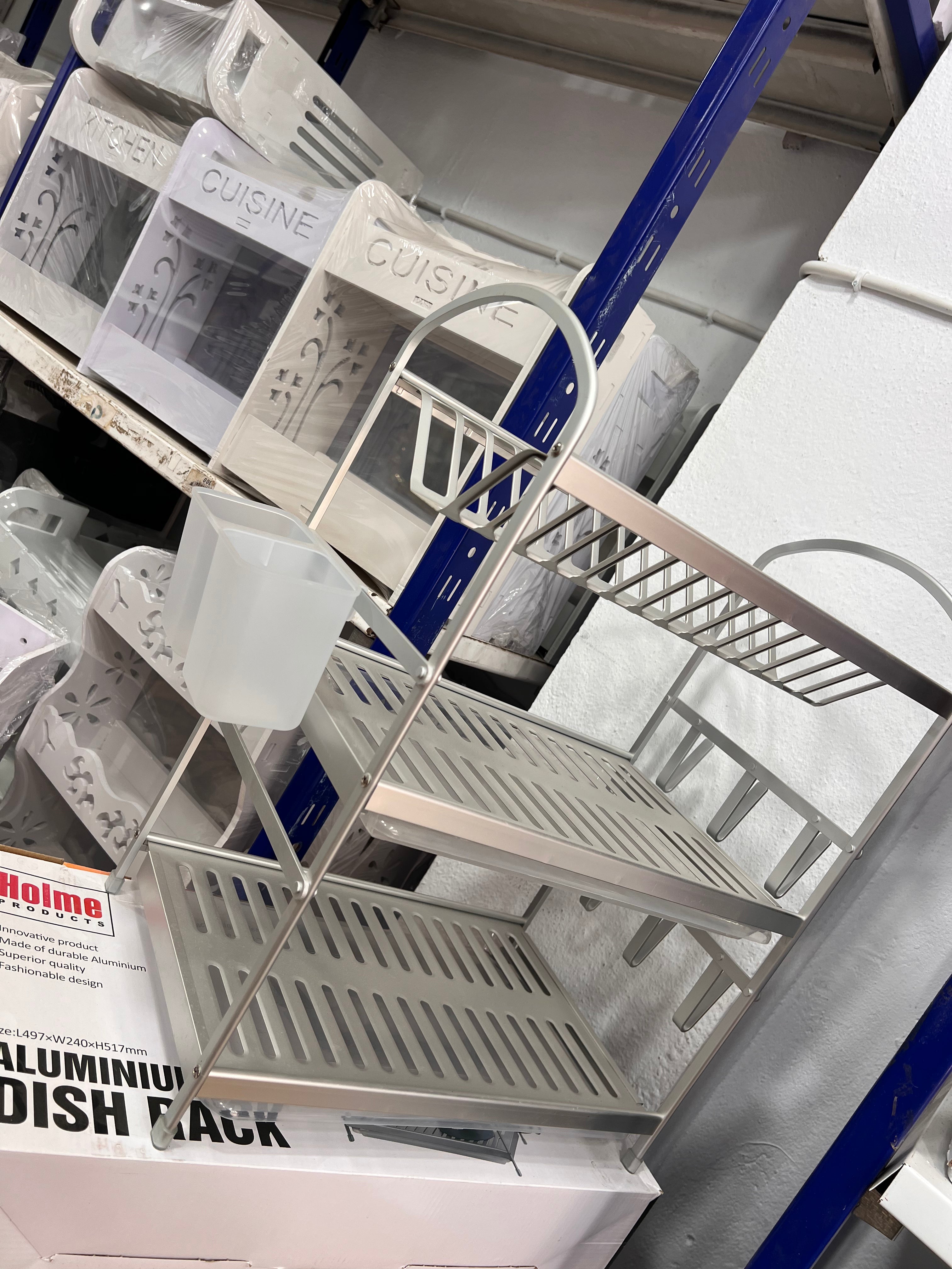 Égouttoir ALUMINIUM 10 Ans Garantie 3 Étages