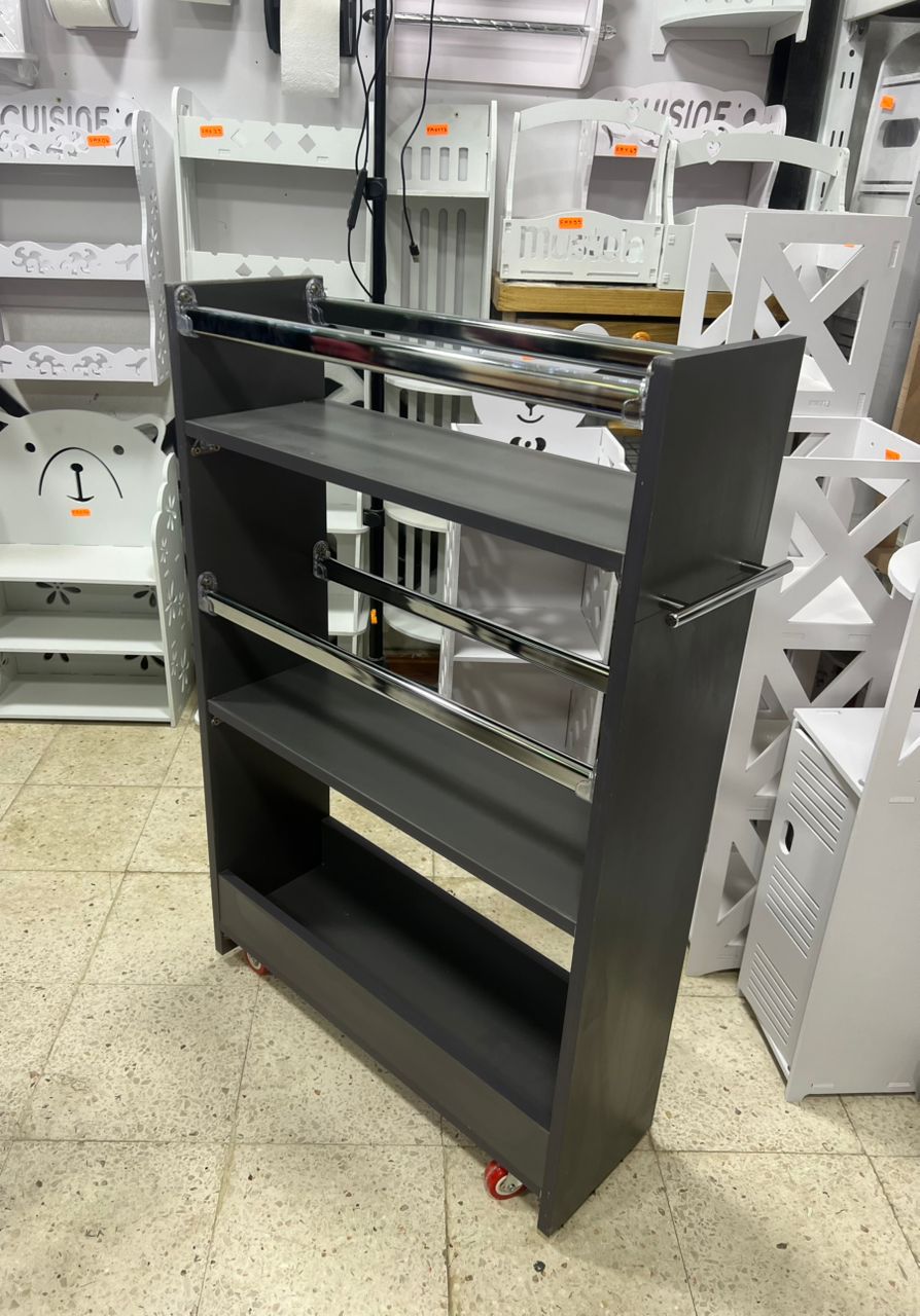 Meuble Rangement Cuisine (3)Étages🔥 ✅ رف مطبخ 90×60×20