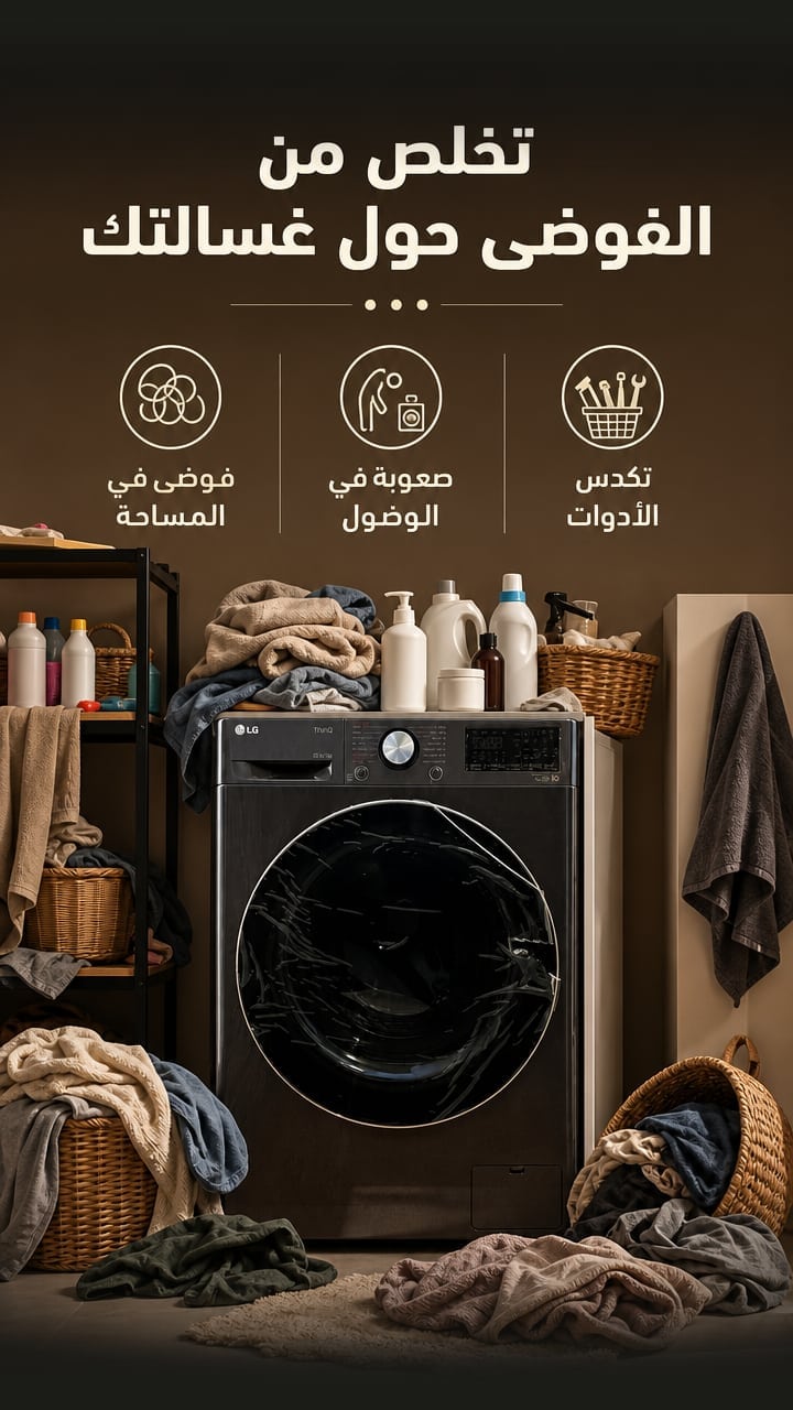 Problem — WashSpace Rangement Machine à Laver 
90x90x65cm رف احترافي لغسالة الملابس