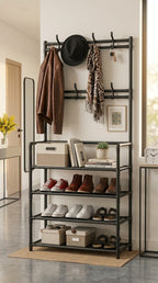 Rangement Porte Manteaux -Chaussures BeAlmo  منظم الأحذية وتعليق الملابس بي ألمو