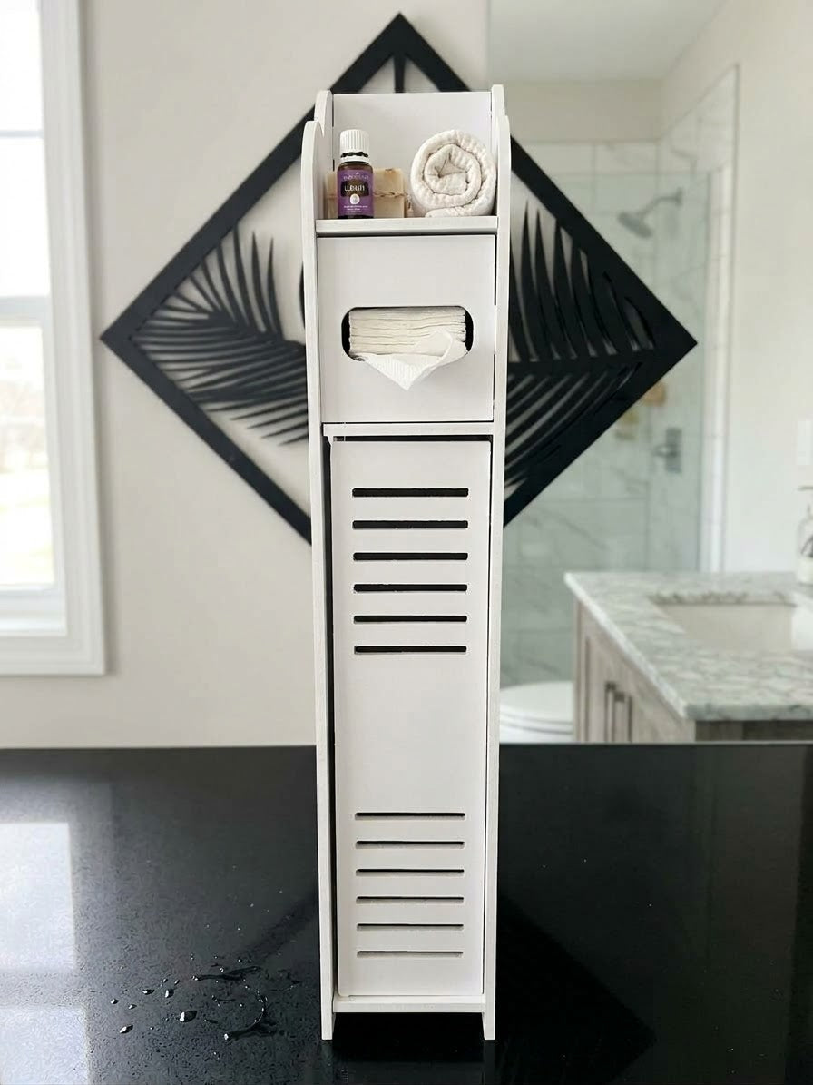 Rangement WC Porte Papier toilette 🚾80x15x15cm
